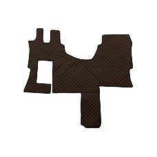 Covor compartiment picioare F-CORE cabina SOLO STAR pe intregul etaj cantitate in set 1 szt. material - piele matlasata eko culoare - maro MERCEDES ACTROS MP4 / MP5 07.11- F-CORE F-CORE FL33 BROWN