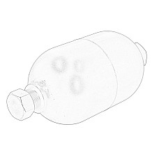 Acumulator presiune Pressure accumulator suspension/damping CLAAS OE CLAAS 0011368451-CL