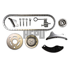 Chit lant de distributie Timing set chain + sprocket OPEL ASTRA J ASTRA J GTC ASTRA K INSIGNIA A INSIGNIA A COUNTRY INSIGNIA B INSIGNIA B GRAND SPORT MERIVA B MOKKA / MOKKA X ZAFIRA C 1.6D 02.13- HEPU HEP21-0596