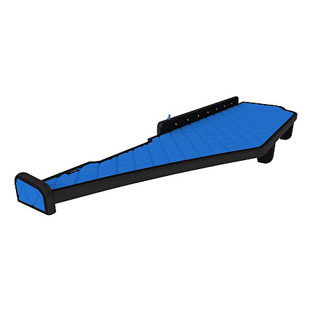 Raft interior cabina ofer Raftul cabinei Panou LED lumina alba cabina ingusta 230 cm lung lung culoare: albastru serie: ELEGANCE MERCEDES F-CORE F-CORE FT27 BLUE