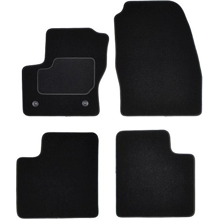 Covoras podea textil Floor mats Velours 4 pcs front/rear set colour neagra FORD GRAND C-MAX 10.12-06.19 Van MAMMOOTH MMT A041 FOR165 PRM 01