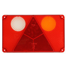 Ornament, stopuri Dispersor spate Dreapta cu un triunghi reflectorizant si lumina inversa WAS 117 W21P