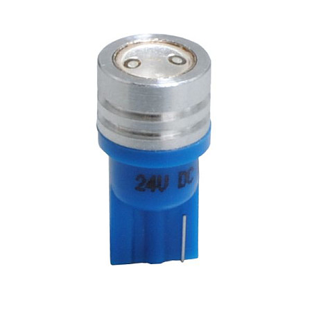 Bec incandescent LED light bulb LED 2pcs W5W 24V max. 1W light colour blue socket type W21X95D no road approval for vehicles without CAN-Bus M-TECH LB915B