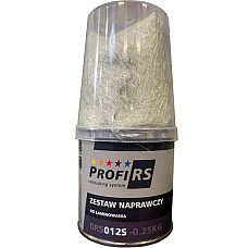 Filler caroserie PROFIRS Rasina de poliester lichid 025kg destinat pentru: otel culoare: transparent PROFIRS 0RS012S-0.25KG