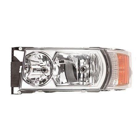 Far Lampa frontala Stanga 4*LED/8*LED/H1/H21W/H7 electric cu motor cu indicator functie lumini de zi culoare insert: cromat culoare semnalizator: portocaliu  SCANIA PGRT 01.03- GIANT 131-SC01312AL