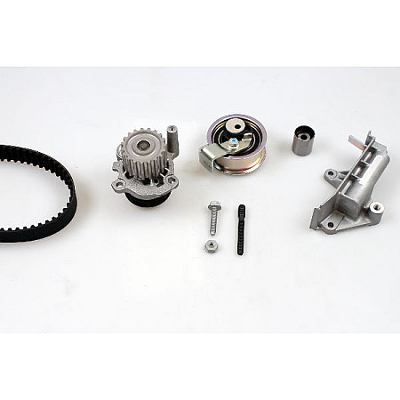 Set pompa apa + curea dintata Set de sincronizare curea + scripete + pompa de apa AUDI A6 C5 FORD GALAXY I GALAXY MK I VW BORA BORA I GOLF IV PASSAT B5 SHARAN 1.9D 03.95-03.10 HEPU PK05503
