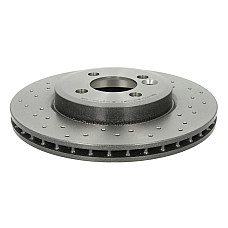 Disc frana Brake disc BREMBO Xtra 1pcs Drilled front  L/R outer diameter 280 mm thickness 22 mm MINI R56 R57 R58 R59 CLUBMAN R55 CLUBVAN R55 1.4-2.0D 09.06-06.15 BREMBO 09.A761.1X