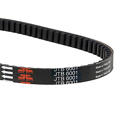 Curea trapezoidala transmisie, Variomatik Drive belt width: 18mm length: 755mm  PEUGEOT BLASTER BUXY ELYSEO JET FORCE LUDIX LUDIX II METAL X NEW VIVACITY SPEEDAKE SPEEDFIGHT SPEEDFIGHT II LC SPEEDFIGHT III 50 1994-2013 JT ZEBATKI JTB6001