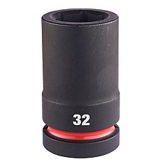 "Tubulare si accesorii Tubulara impact Hexagonal 1"" dimensiune metrica: 32 mm" MILWAUKEE 4932480426