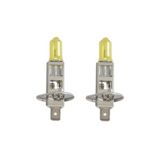 Bec, far principal Light bulb halogen 2pcs H1 Retro 12V max. 55W light colour yellow max. 2700K socket type P145S no road approval contains 2 cores M-TECH PTZRT1-DUO