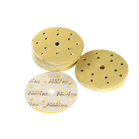 Abrazivi Hartie abraziva disc P400 diametru 150mm culoare maro pt polisare manuala 100buc numar gauri PROFIRS 0RS801 P400