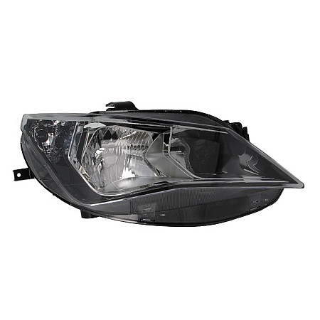 Far Lampa frontala Dreapta H7/H7 electric fara motoras culoare insert: cromat SEAT IBIZA IV IBIZA IV SC IBIZA IV ST -06.17 TYC TYC 20-14373-15-2