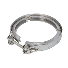 Colier, sistem de esapament Exhaust system clasp 140mm stainless steel RVI VOLVO FE II FL III D5K210-G9K320 05.12- HOBI HOB1G0002