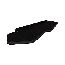 Raft interior cabina ofer Raftul cabinei Panou LED lumina alba lung lung culoare: negru/rosu serie: ELEGANCE VOLVO F-CORE F-CORE FT09 BLACK/RED