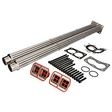 Radiator, recirculare gaze de esapament Set de reparatie recirculator de gaze 856mm EN 2 pcs of valves doar cartus EURO 4 MAN TGA TGS I TGX I D2066LF01-D2066LF86 12.00- HIGHWAY 29031202HW