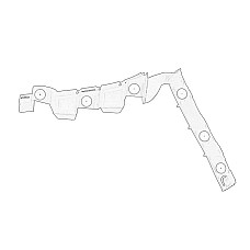 Suport, bara protectie Suport bara Spate Stanga OPEL CORSA D 1.0-1.7D 07.06-08.14 OE OPEL 14 06 209