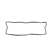 Garnitura, capac supape Rocker cover gasket JCB 3CX 4CX ANAC MAKINA 02-200061-AN