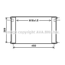 Radiator ulei, ulei motor Radiator ulei 295x97x400mm DEUTZ FAHR AGROTRON AGROTRON M BF6M1013E-TCD2012L64V HIGHWAY 32108003HW