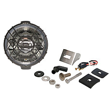 Far faza lunga Universal headlamp L/R long-range H3/T4W 12/24V diameter 183mm white metal chrome position lights cable 0.15 m grid WESEM HO2.15260.01