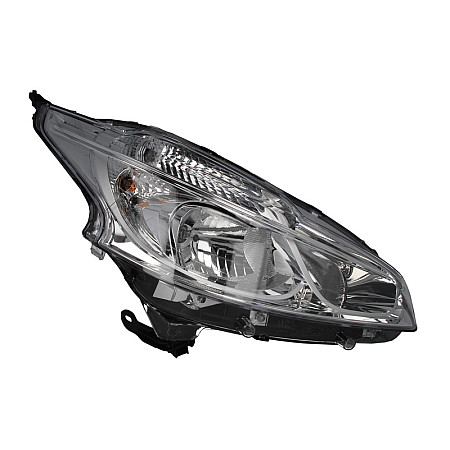 Far Lampa frontala Dreapta halogen H7 electric fara motoras culoare semnalizator: transparent PEUGEOT 208 I 208/HATCHBACK 03.12-06.15 VALEO VAL044745