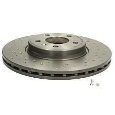 Disc frana Brake disc BREMBO Xtra 1pcs Drilled front  L/R outer diameter 314 mm thickness 25 mm AUDI A4 ALLROAD B8 A4 ALLROAD B9 A4 B8 A4 B9 A5 1.4-4.2 06.07- BREMBO 09.A820.1X