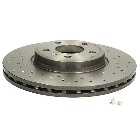 Disc frana Brake disc BREMBO Xtra 1pcs Drilled front  L/R outer diameter 314 mm thickness 25 mm AUDI A4 ALLROAD B8 A4 ALLROAD B9 A4 B8 A4 B9 A5 1.4-4.2 06.07- BREMBO 09.A820.1X