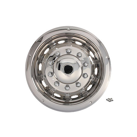 Capac roata Wheel cap rear material: stainless steel rim diameter: 225inch hollow with covers CLAMP CL22.5HR-COV LX
