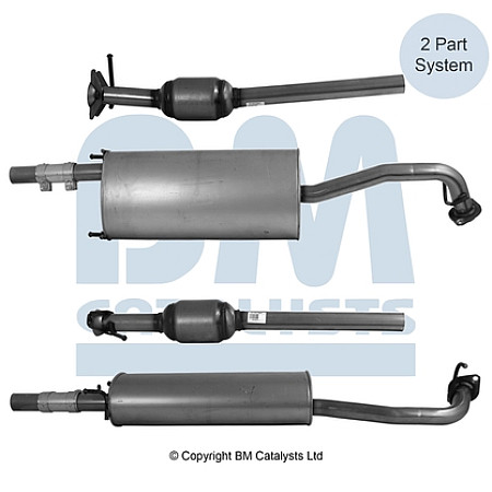 Catalizator EURO 4 LEXUS RX 3.0 05.03-12.08 BM CATALYSTS BM91875H