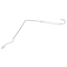 Furtun frana Furtun/conducta de frana cauciuc / metal Spate Dreapta fara vehicule pe roti de otel de 14  MERCEDES CITAN MIXTO DOUBLE CABIN CITAN MPV 1.2-Electric 09.06- OE RENAULT 82 00 441 203