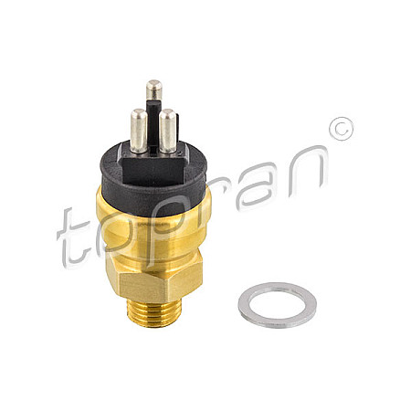 Comutator temperatura, ventilator radiator Senzor temperatura lichid racire numar pini: 3 negru MERCEDES 124 C124 124 W124 124 T-MODEL S124 190 W201 1.8/2.0/2.3 01.85-08.93 HANS PRIES HP400 695