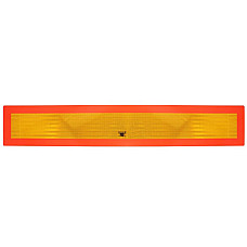 Semn de avertizare matrice Cargoparts de piese reflectorizante distinctiv pe partea din spate a vehiculului 1buc lung CARGOPARTS CARGO-AET4