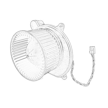 Ventilator, habitaclu Fan JEEP COMMANDER GRAND CHEROKEE III 3.0-6.1 10.04- CHRYSLER 05143099AB