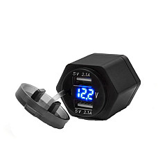 Adaptor, bricheta USB socket BMW TRIUMPH connector DIN ISO 4165 4 RIDE ERCL-MUS42