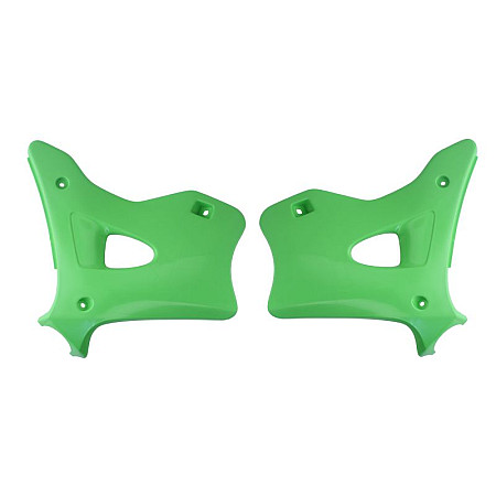 Kituri de plastic Radiator covers colour Green KAWASAKI KX 125/250 1996-1998 CEMOTO 8420000005 CEM