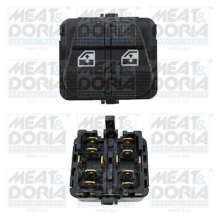 Comutator,macara geam Comutator macara geam Fata Dreapta VW GOLF III PASSAT B3/B4 1.4-Electric 10.91-04.99 MEAT &amp; DORIA MD26132