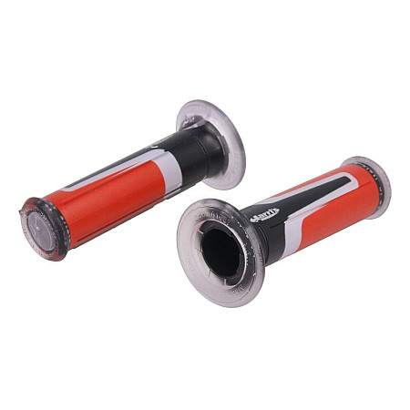 Miner Grips ghidon diametru 22 24mm lungime 120mm Culoare drum negru gri rosu Harri's buc ARIETE 01687 AR