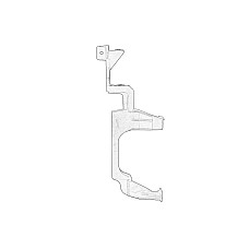 Acoperire fata Suport de armare a barelor de protectie SKODA SUPERB III 1.4-2.0D 03.15- OE SKODA 3V0 805 307