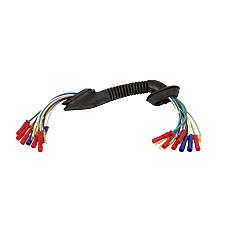 Set reparatie, set cabluri Fir de cablu pentru capacul portbagajului 300mm numar pini: 11 cu capac AUDI 100 C4 A6 C4 1.8-4.2 12.90-12.97 SENCOM SEN1014562