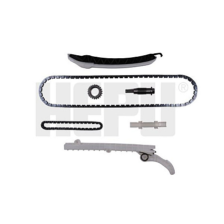 Chit lant de distributie Timing set chain + elements MERCEDES A W176 B SPORTS TOURER W246 W242 C T-MODEL S205 C W205 CLA C117 CLA SHOOTING BRAKE X117 GLA X156 1.6/2.0/2.0CNG 11.11- HEPU HEP21-0587