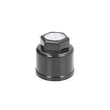 Capac, piulita roata EP pinhead capacul frontal 32 wys.50mm negru din plastic PETERS 007.090-00