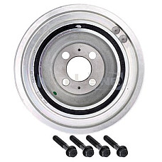 Fulie curea, arbore cotit Crankshaft pulley with bolts IVECO DAILY III DAILY IV DAILY V DAILY VI FIAT DUCATO 2.3D/3.0D/Electric 12.01- SNR DPF358.13K1