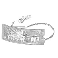 Semnalizator Indicator frontal VOLVO L / R montat in carenaj FL6 -00 portocaliu OE VOLVO VO3950303