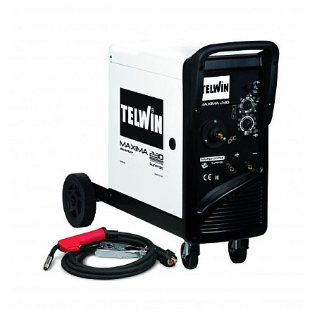 Sudor semi-automat MIG / MAG Semi-automatic welder MIG/MAG minimum welding power: 20A maximum welding power: 220A rated power: 48kW power supply: 230V welding Processes: BRAZING / FLUX / MIG-MAG / MMA / TIG LIFT Synergy TELWIN 816234