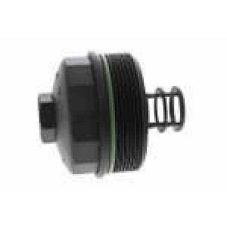 Capac, carcasa filtru ulei Carcasa filtru ulei VW TOUAREG 4.2 12.02-05.10 VAICO V10-6583