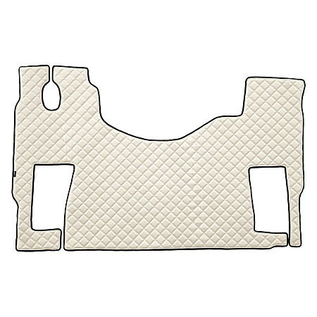 Covor compartiment picioare F-CORE EN passenger rotary seat pe intregul etaj podea plata cantitate in set 1 szt. material - piele matlasata eko culoare - sampanie MERCEDES ACTROS MP2 / MP3 10.02- F-CORE F-CORE FL23 CHAMP