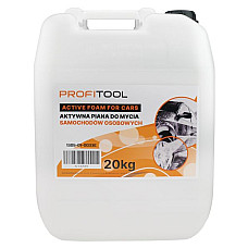 Curatare pete dificile spuma activa PROFITOOL pentru curatarea suprafetelor puternic macinate 20kg sigur pt vopsea si elemente de cauciuc fluid spuma activa indeparteaza: murdarirea suprafetei ulei vaselina PROFITOOL 1305-01-0033E