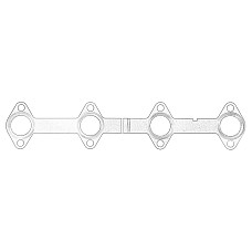 Garnitura, galerie admisie /evacuare Exhaust manifold gasket  PERKINS PERKINS 135996780