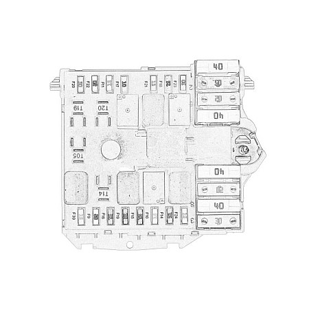 Cutie cu sigurante Fuse box requires VIN verification CITROEN JUMPER FIAT DUCATO PEUGEOT BOXER 04.06- OE FIAT 1349946080