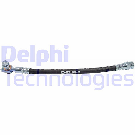 Furtun frana Furtun/conducta de frana flexibil Spate Dreapta/Stanga lungime 284mm M10x1/M10x1/M10x1 AUDI Q3 SEAT ALHAMBRA VW CC B7 PASSAT ALLTRACK B7 PASSAT B6 PASSAT B7 1.4-3.6 09.07- DELPHI LH6856