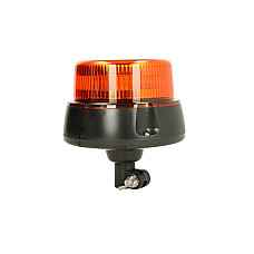 Girofar Rotating beacon orange 12/24V LED rigid fitting tubular cap no of programs: 1 double flash one program orange shade WAS 866.5D W126